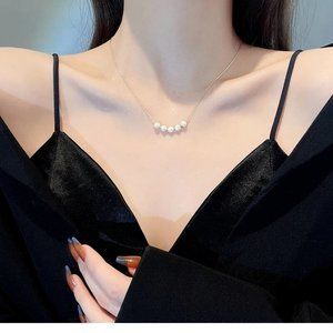 INS Style Luxury Vintage Baroque Pearl Necklace